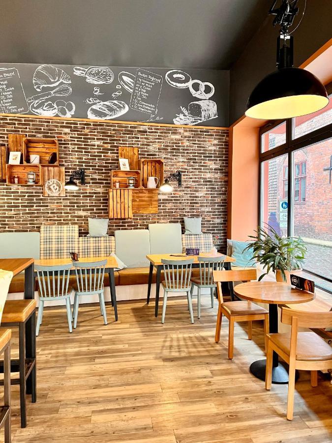 Pension Altstadt Moench In Top Lage Preis Inclusive 5 Prozent Bettensteuer Und Fruehstueck Stralsund Esterno foto